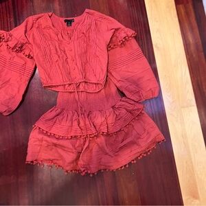 House of Harlow size Small skirt and top set